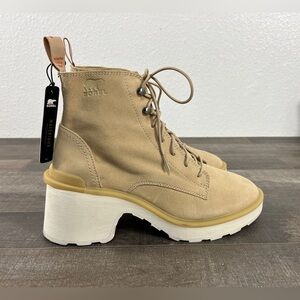 NEW SOREL Hi Line Heeled Lace Up Bootie